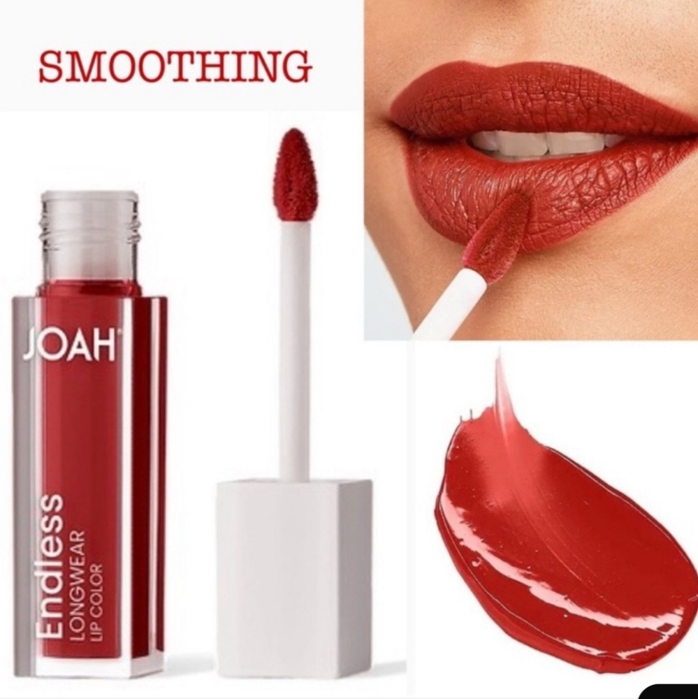 Joah Endless Lip Color Collection - Red, Pink, Brown Shades (Smoothing)